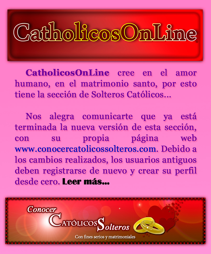Pagina solteros catolicos bajas 320815